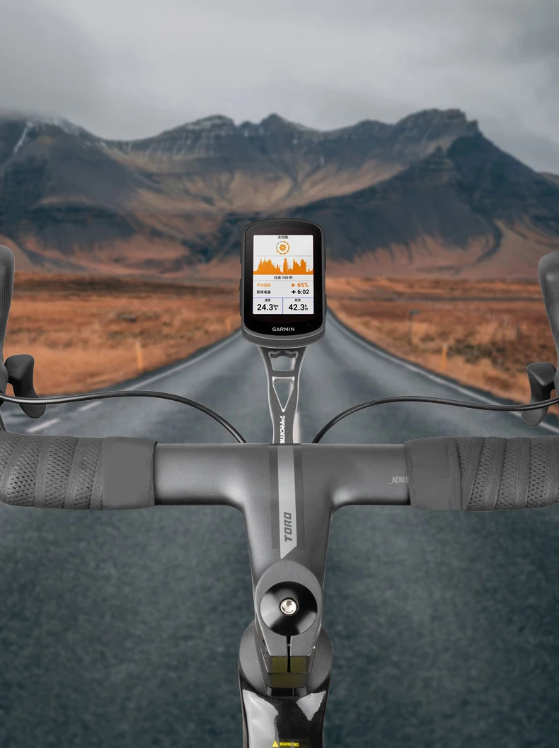 2025Best Price Promend Bicycle GPS Computer &Light Holder Aluminum Alloy Bike Speed Meter Stand for Garmin-Bryton-Wahoo-Factory Pack of 2 - Image 3