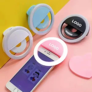 Cheap Portable Mini LED Ring Light Mobile Phone Professional Smart Phone Selfie Fill Light Clip Custom logo