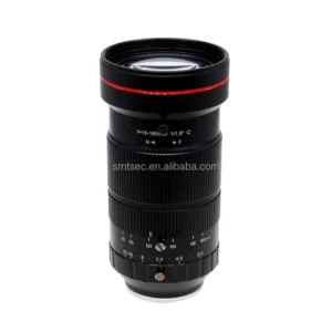 12x Zoom 15-185mm F2.2 C/CS Mount Lens 5MP | Long Range Lens for Security Camera