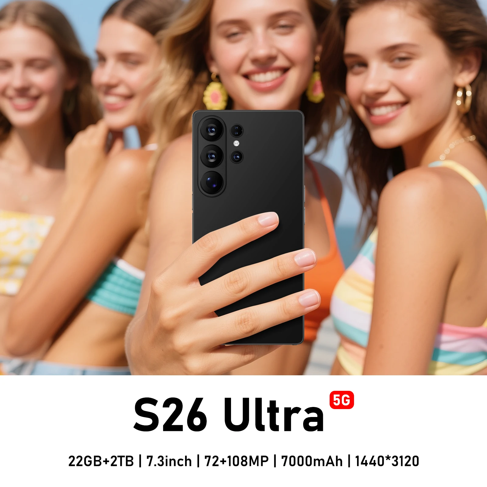 5g Smartphone S26ultra Global Unlock Android 13 6800mh Main Camera Cheap Gaming Phone - Image 4