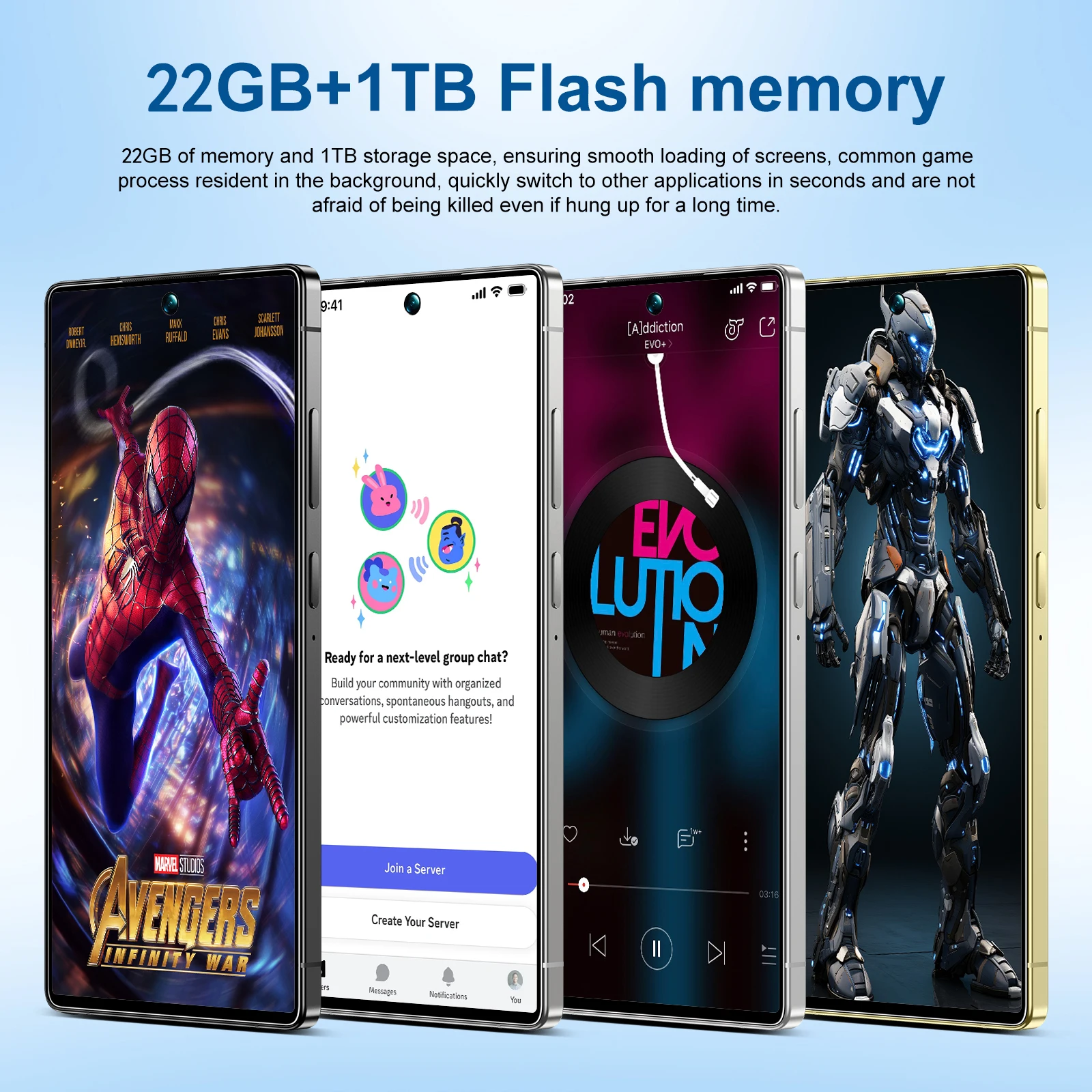 High ConfigurationS25 Ultra Flash Memory 22GB+1TB 7.3Inch Cellphone Big Battery Long Gaming 5G Android 15 Unlock Mobile Phone - Image 4