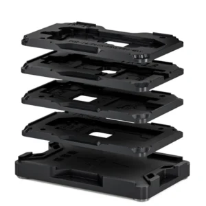 XZZ 18 in 1 BGA Middle Layer Reballing Tin Stencil Planting Platform for X-14/Pro/Max Motherboard Soldering Tools