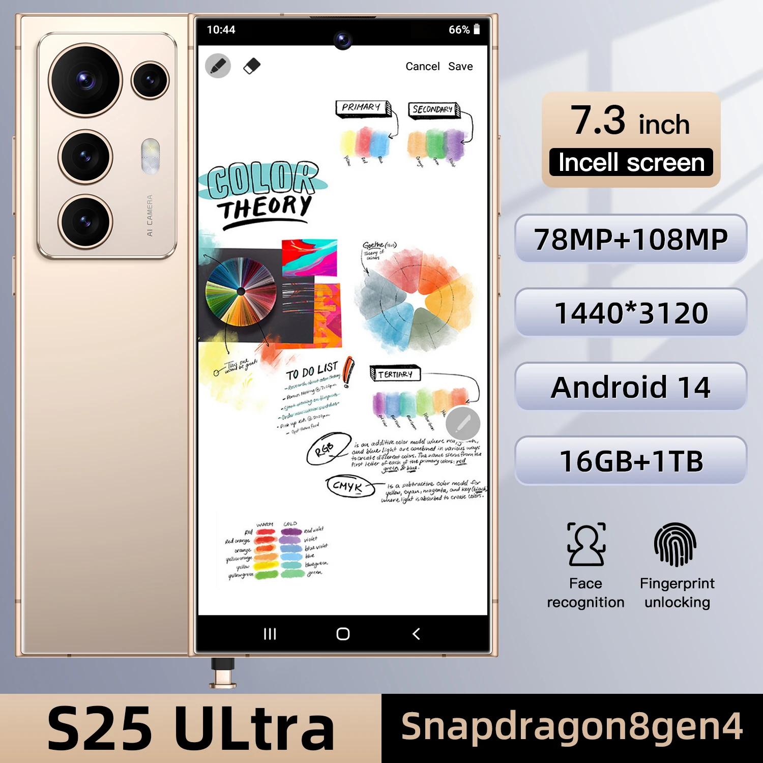 All-Rounder Phones S25 U Smartphones 16gb+1tb 5g Dual Sim Cellphone Mobile Phone - Image 4