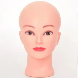 Best Price African American Brown Training Mannequin Head With Make up for Wigs Hat Display Stand Pack of 16