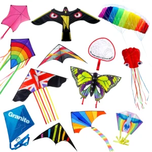 Outdoor Sport Flying Chinese Kites Custom Fiberglass Eagle Kite with Delta Shape Factory Wholesale Pack of 100