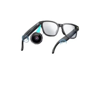 AI Outdoor Smart Glasses Large WIFI Video Recording AI Voice Assistant 800W Camera Smart Translator Glasses