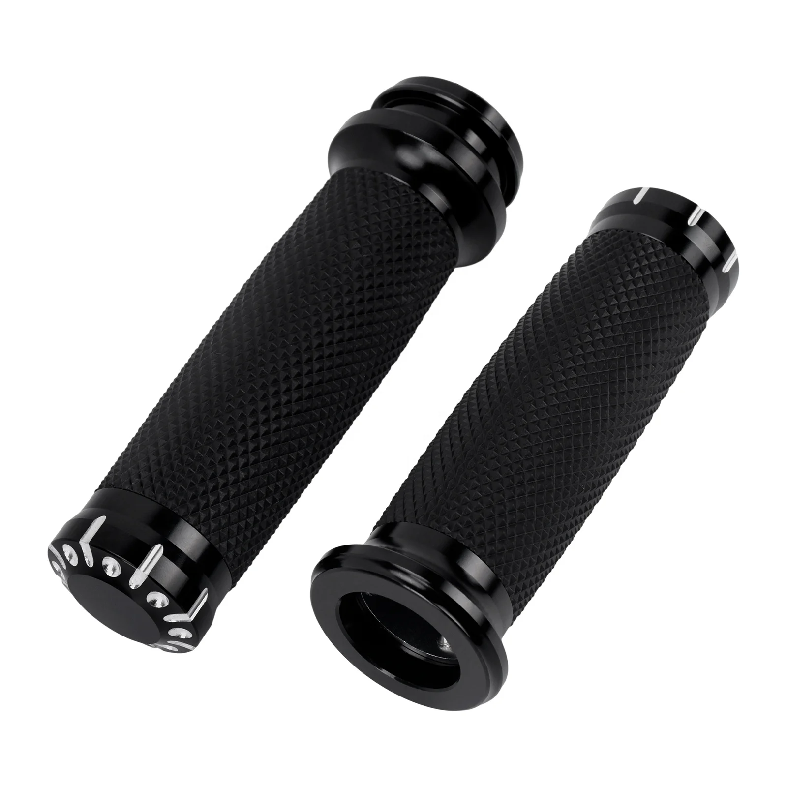 1'' 25mm Electronic Handlebar Hand Grips Fit for Harley Touring CVO Street Glide Softail Fat Boy - Image 3