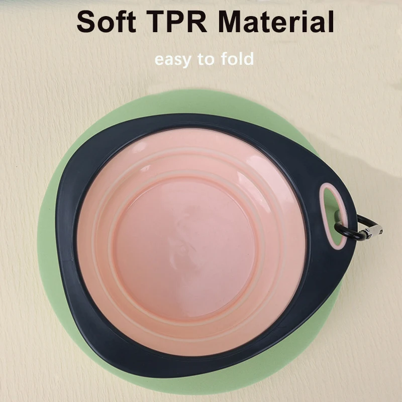 2-in-1 Pet Outdoor Traveling Folding Feeder Water Dish Cup Portable Water Bowl for Dogs Cats Pack of 50 - Image 3