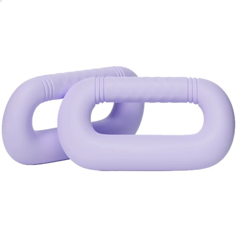 New Eco-Friendly Ring-shaped Silicone Dumbbell-Home Use Fat Burning Ring for Professional Yoga