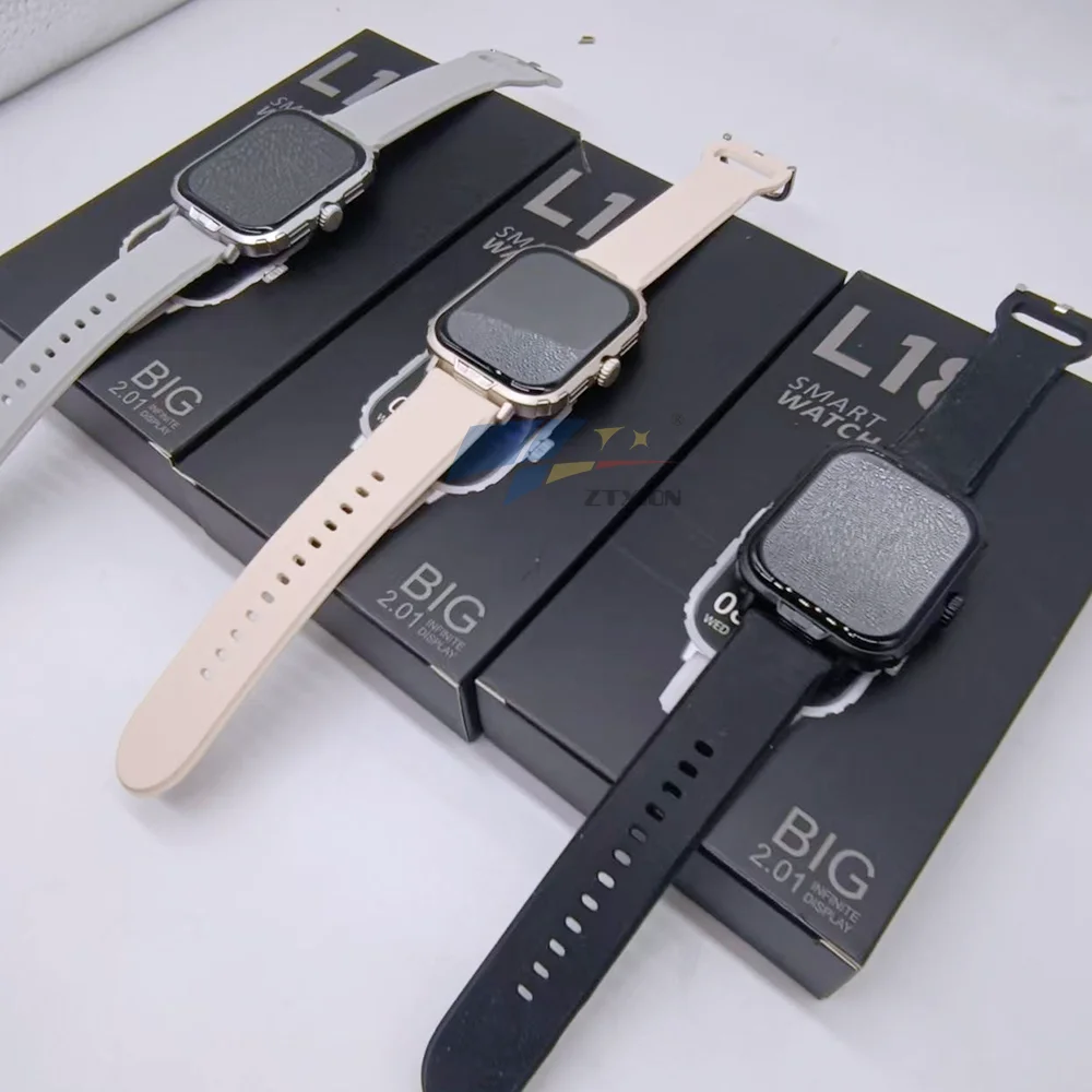 Reloj Smart Bracelet L18 Digital Watch Luxury Gift Watch with Fitness Tracker Reloj Smart Watch - Image 3