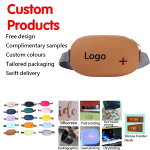 Factory Wholesale Silicone Feeding Waist Bag Pet Supplies Outdoor Portable Pet Training Treat Pouch