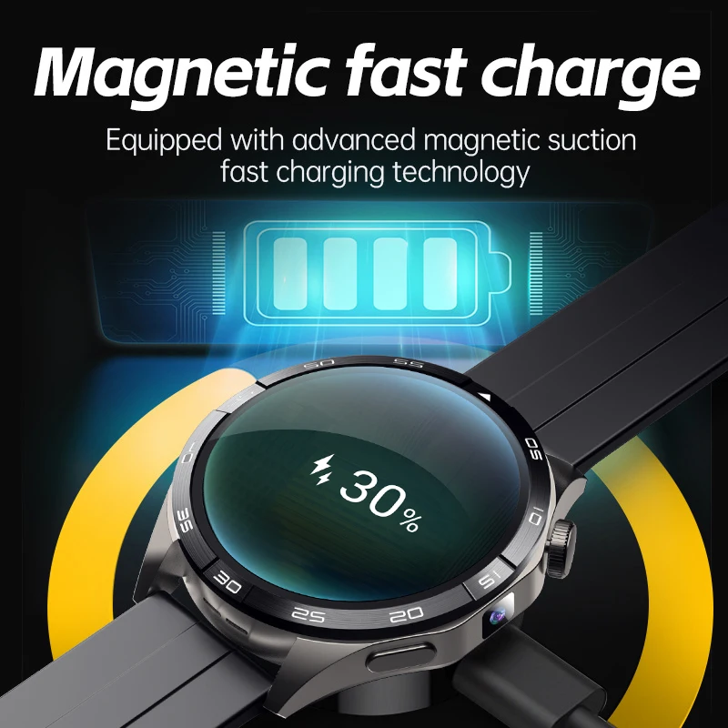 4G LTE Smart Watch Phone with Any APP Download, 2MP Front Camera, NFC, Voice Assistant & 750mAh Long Battery - Image 4