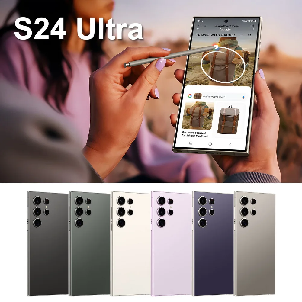 New HD Cheap Price 5G Smart Phone Built-in S Pen Facial Recognition Fingerprints Unlocking Mobile Phone - Image 2