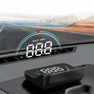 WiiYii 3.5"Inch M8 OBD2 HUD Windshield Head up Display Oil Temp Speed Voltage for Universal Cars Pack of 2