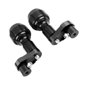 Customizable-Motorcycle Aluminum Alloy Fairing Guard Crash Slider for Kawasaki Ninja 400 Anti-drop Rubber Motorcycle protection