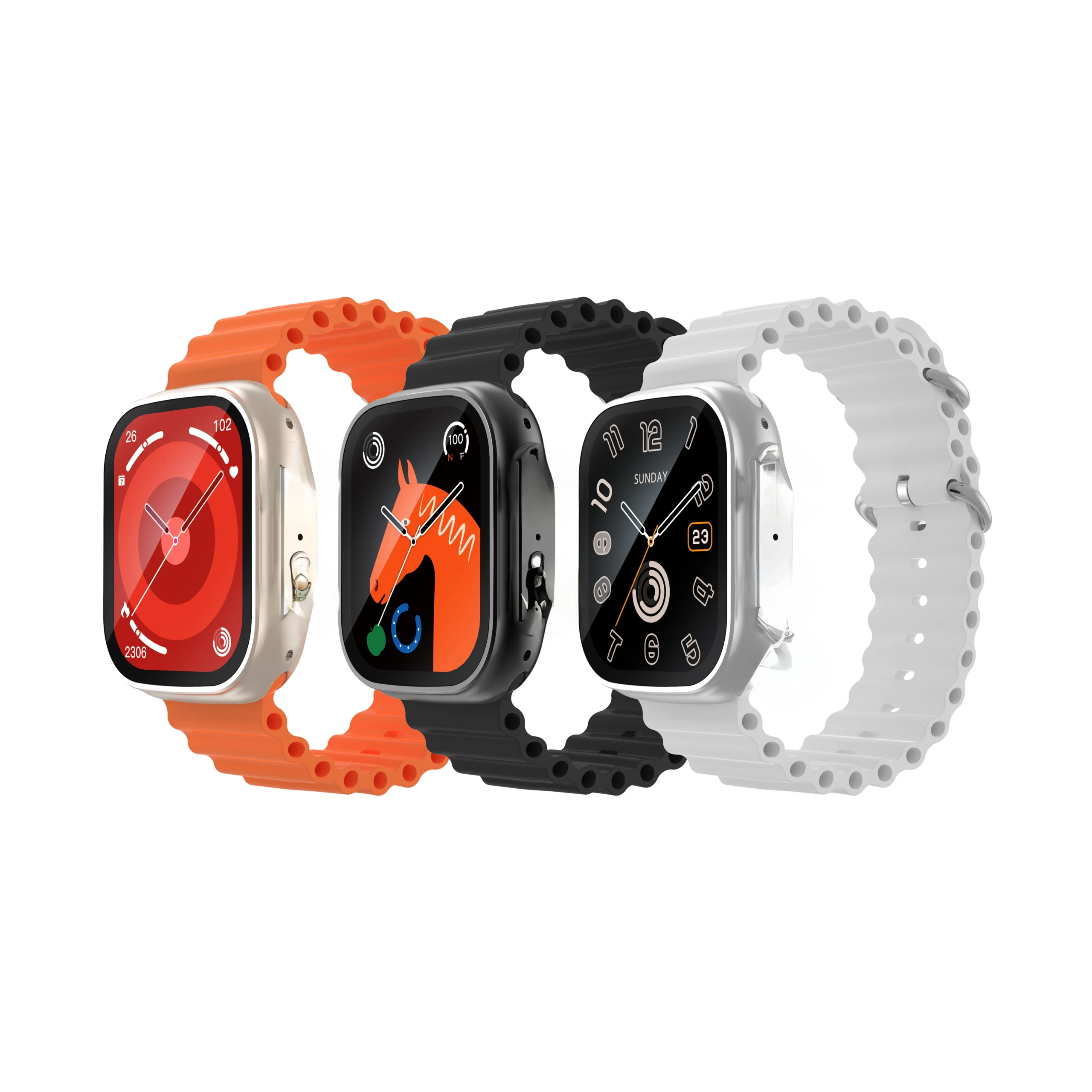 Factory Direct Global Wholesale T200W Smart Watch Metal Silicone Electric Alipay Bluetooth Call Heart Rate Blood Pressure Sports - Image 4