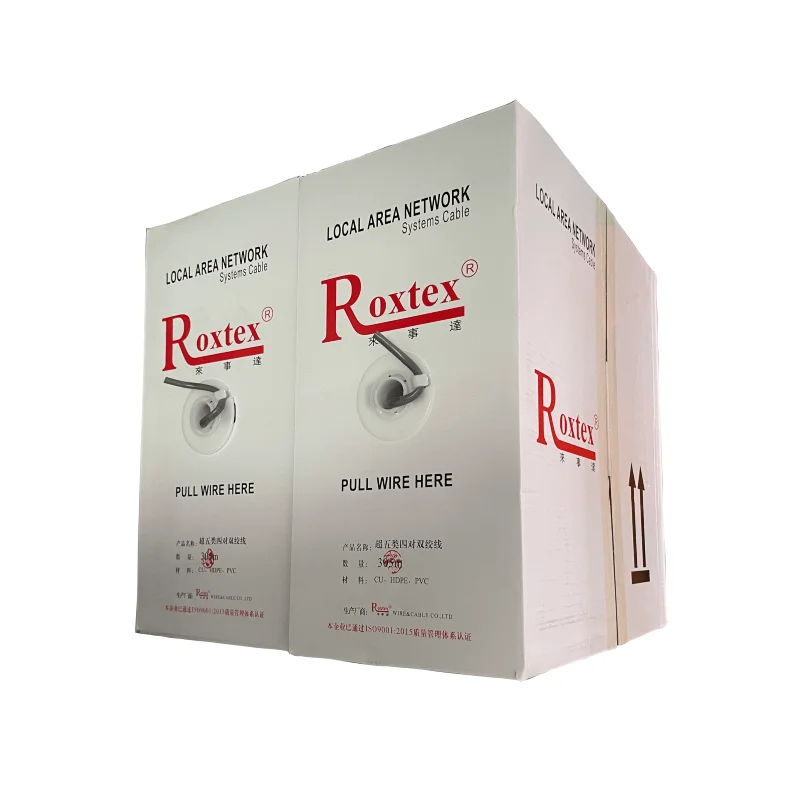 High-quality and low-cost flame-retardant data transmission cables CAT5e Lan cable Network cable