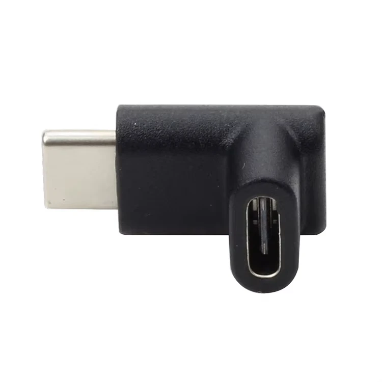 Elbow 90 Degree up and Down USB-C Cable Extension Converter USB3.1 Type-C Male to Female Adapter DC Output for Mobile Phone Pack of 20 - Image 3