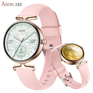 V81 Women's Fashion Smart Watch 1.19inches HD Screen Heart Rate Sleep Monitoring Calorie Fitness Tracker Multiple Sport Modes