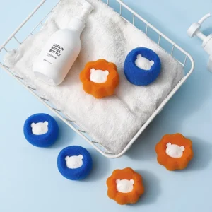 Pet Hair Remover for Laundry Lint Remover Hair Catcher Washing Balls Dryer Ball Laundry Balls for Washing Machine Pack of 20