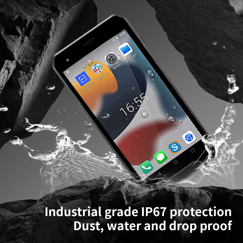 JR YK-937 5inch IP67 PDA 10 Rugged Phone Industrial PDAS Barcode Scanner Handheld Mobile POS Computer PDA 11 - Image 3