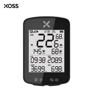 XOSS Bike GPS Computer Road/Mountain Bike Bluetooth/Wireless Speed Distance Mileage Counter English Version Bike Computer Pack of 2