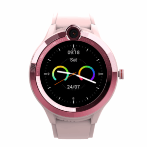 Top-Level 4G Smartwatch SIM Card Slot IP68 Water-Resistant GPS Music Video Calls Payment Android OS Carbon Fibre Case
