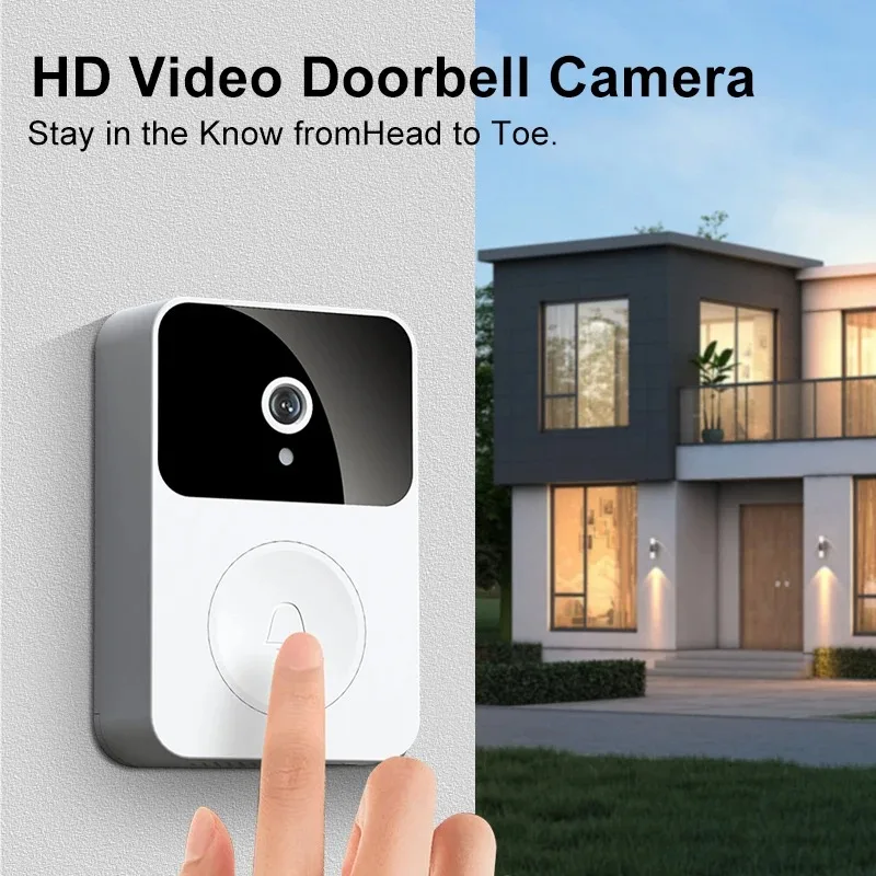 Hot Selling Night Vision Rechargeable WiFi Doorbell Home Security HD Camera Video Intercom Wireless Smart Door Bell Electronics - Image 3