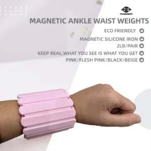 Eco Friendly Durable Ankle Wrist Weights Magnetic Weights Sports Fitness Magnet Ankle Silicone Ankle Weights