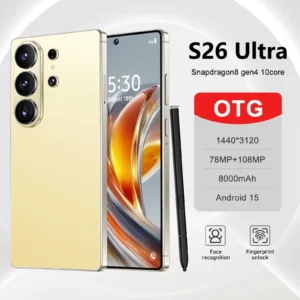22GB+2TB S26 ULTRA Smart Mobile Phone Unlocked Global 5G Dual Sim Deca Core 108MP Android 15 7.3inch S26 ULTRA Cell Phones
