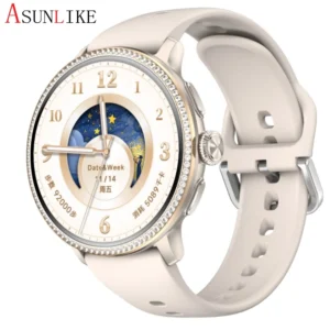 H80 4G Smartwatch for Women with NFC SIM Slot Camera Luxury Elegant Style Large Battery Menstrual Cycle Reminder Health Monitor