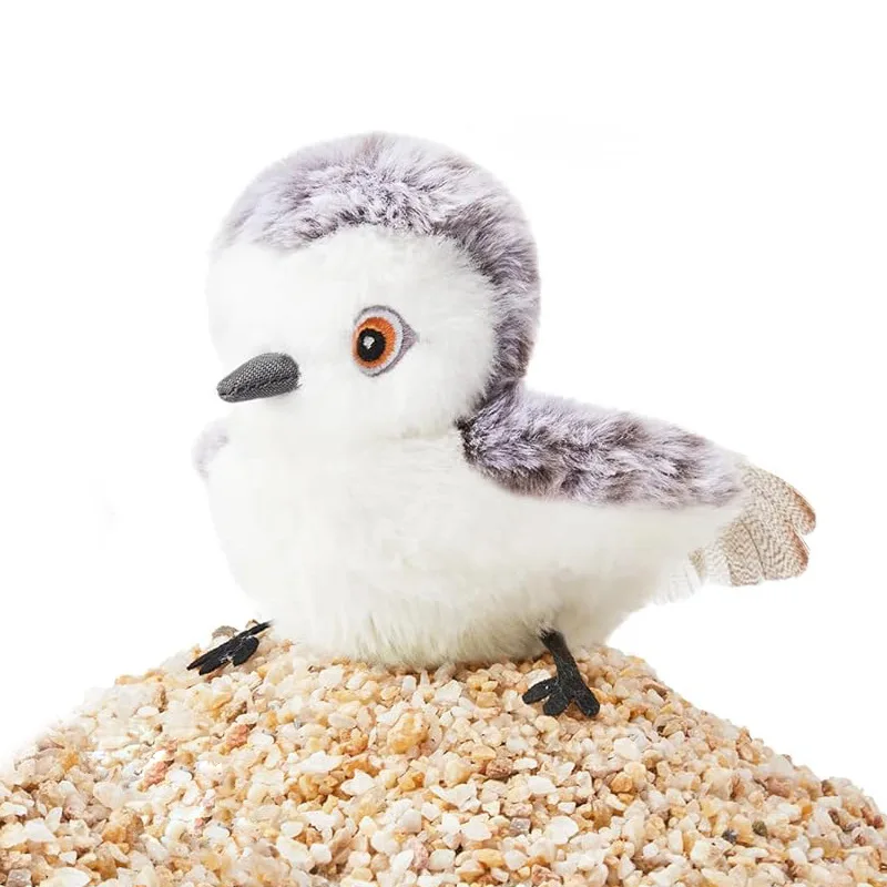 Simulation Bird Touch Sensor Electric Cat Toy with Vibration Wings & Sound Simulation Smart Pet Teaser Pack of 10