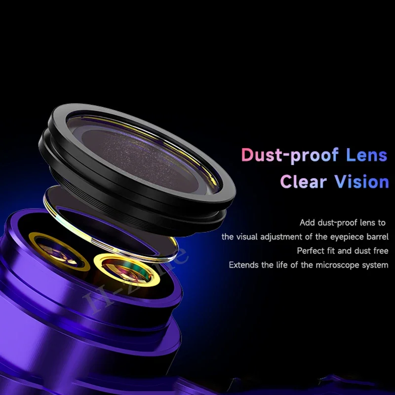 Mechanic 6560T-B11 6.5-60X Magnification Stereo Trinocular Microscope with Adjustable Eyepiece for Motherboard Soldering Repair - Image 2