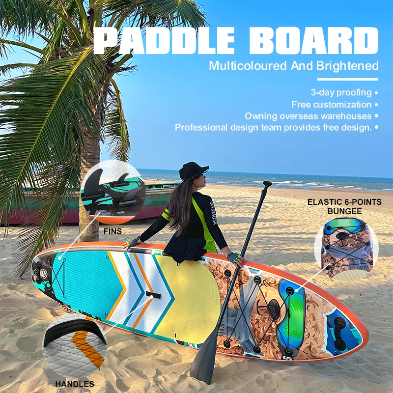 ULTTY 10'6" Good Quality Paddle Board for Sale Wholesale Sup Stand up Inflatable Surf Standup Paddle Board