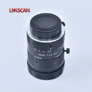 High Resolution 5MP 2/3" 35mm Nearest Working Distance LINKSCAN Full Frame Manual Focus C-Mount Machine Vision FA Lens Accessory