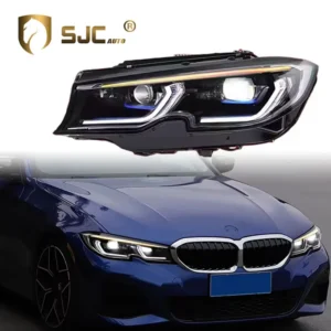SJC G20 Upgrade Laser Headlight for BMW 3 Series 320i 325i 330i L335i 2018- G28 G20 Head Lamp DRL LED Headlights Modified
