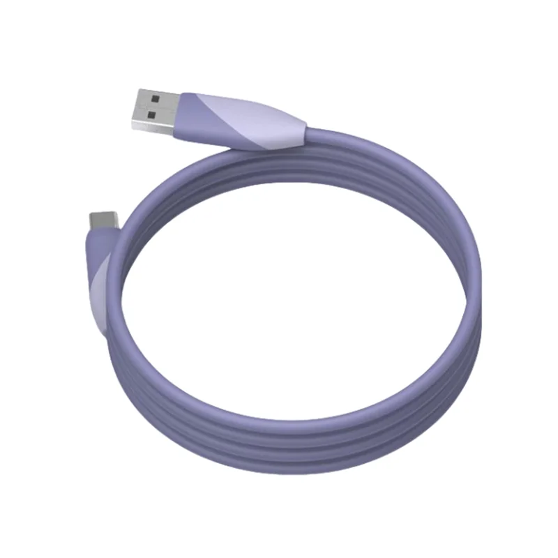 Factory USB-A to C Super Fast Charging Data Cable PD 66W 3A TPE Fast Charging Cable Compatible with iPhone Android Phones Pack of 10