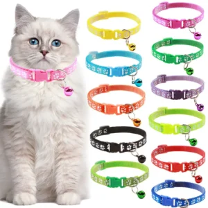 Pet Supplies - Cat Bells, Dog Collars, Dog Tags, Dog Necklaces, Adjustable Accessories, Necklaces for Hanging Around the Neck. Pack of 2