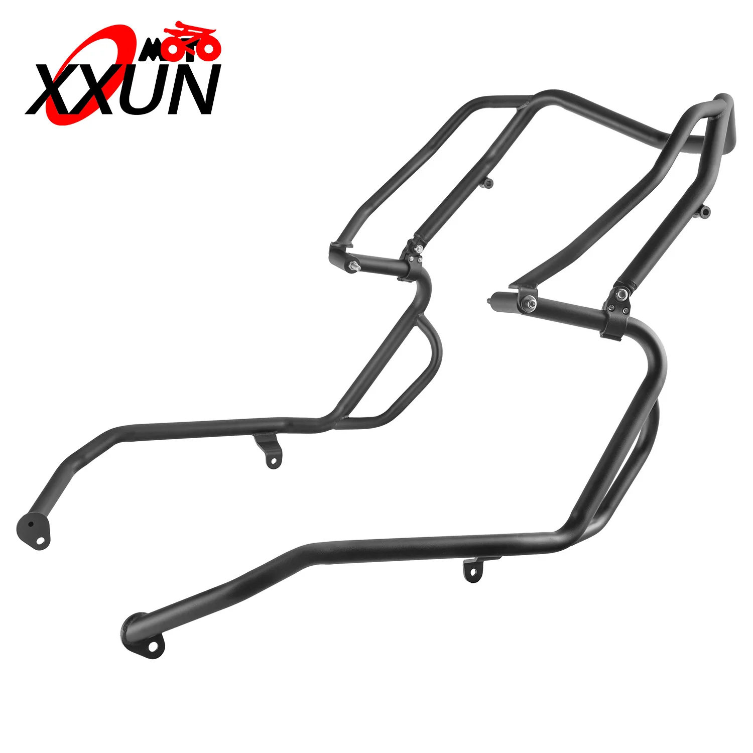 XXUN Motorcycle Upper and Lower Crash Bar Engine Guard Bumper Frame Protector for Honda X-ADV 750 XADV750 XADV 750 -