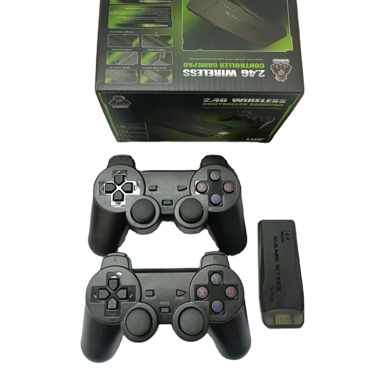 Ergonomic Game Wheel Steering Joystick with Wireless 2.4GHz Connection Model M8 for Multiple Game Consoles Pack of 5 - Image 4