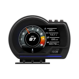 Universal OBD&GPS Double Systems Meter Speedometer Head up Display Smart Gauge Muti-function Gauge P6