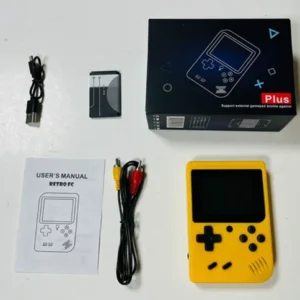 Retro Mini Game Console 500 Games in 1 Portable Handheld Game Player 3.0 Inch Screen Pack of 5