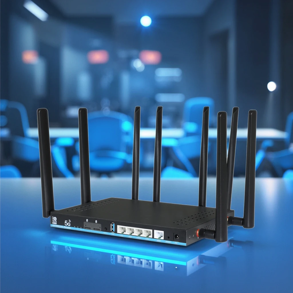 High-Speed Network OpenWRT Wi-Fi 6 Dual SIM Wifi Router 5G Modem 4G LTE SIM Card Wireless CPE Europe Version Z8102AX-M2-A-T