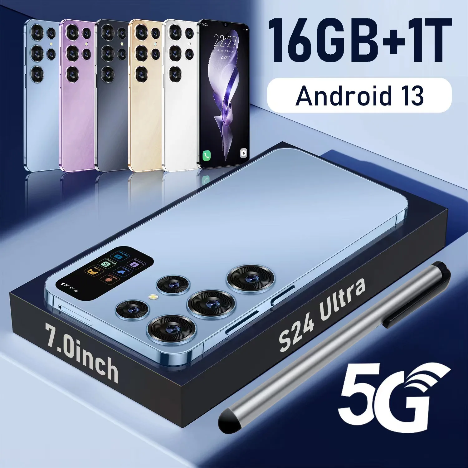 Feature-Rich Device Android 14 16+1tb S24 ultra S25 ultra Smartphone clear Camera Best New Big Screen 5g Smartphone - Image 4