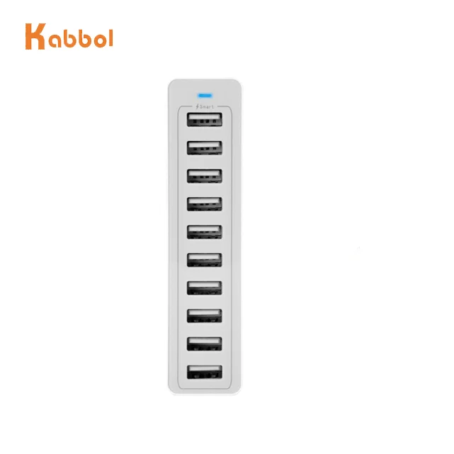 Phone Accessories Usb Multiple Charger 10 Port 5V/12A 60W Desktop Portable Multi Port USB Charger - Image 4