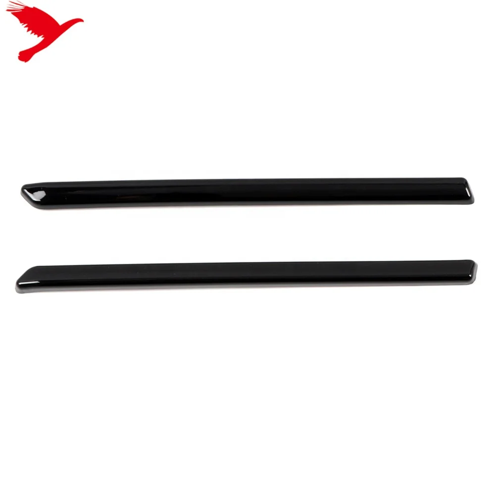 For Toyota 4Runner + Car Front Middle Grille Center Grille Inserts Cover Trims ABS Carbon Fiber/Matte Accessories 2pcs - Image 2