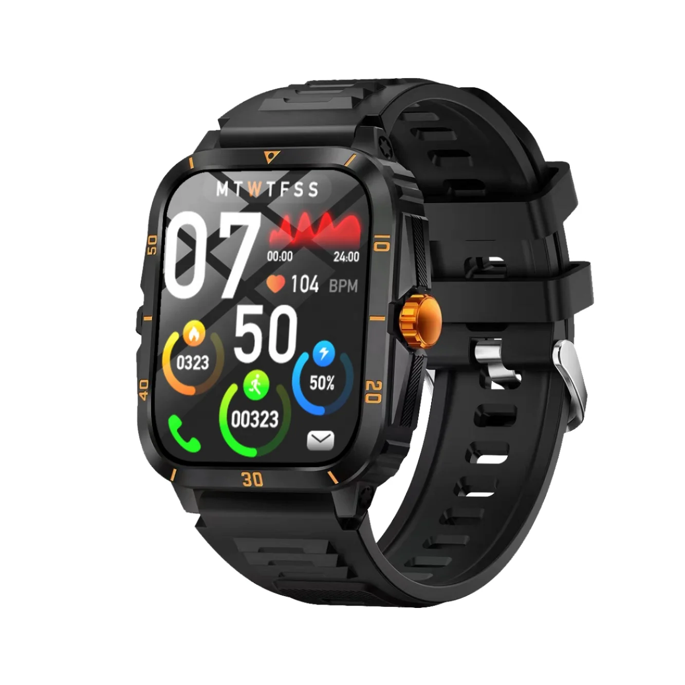 New Design H23 BT Smartwatch for Men Cheap Fitness Tracker Sport Modes Sleep Tracker Compatible Android IOS Reloj Inteligente