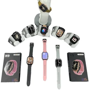 Cheap Children's Square TFT Smart Bracelet H9 Pro Max Fitness Tracker Smartwatch with IP68 Waterproof and Wireless Charging Pack of 5