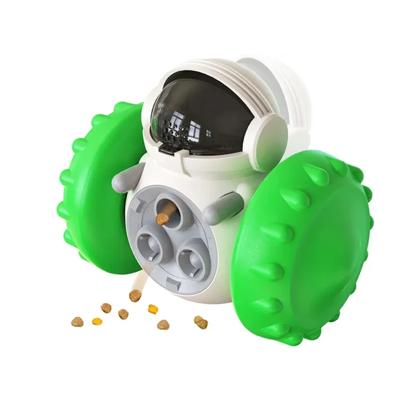 Durable Electric Dog Cat Toys Move by Gravity New Arrivals Interactive & Movement Pet Toys with Food Leak Hole Pack of 10 - Image 4