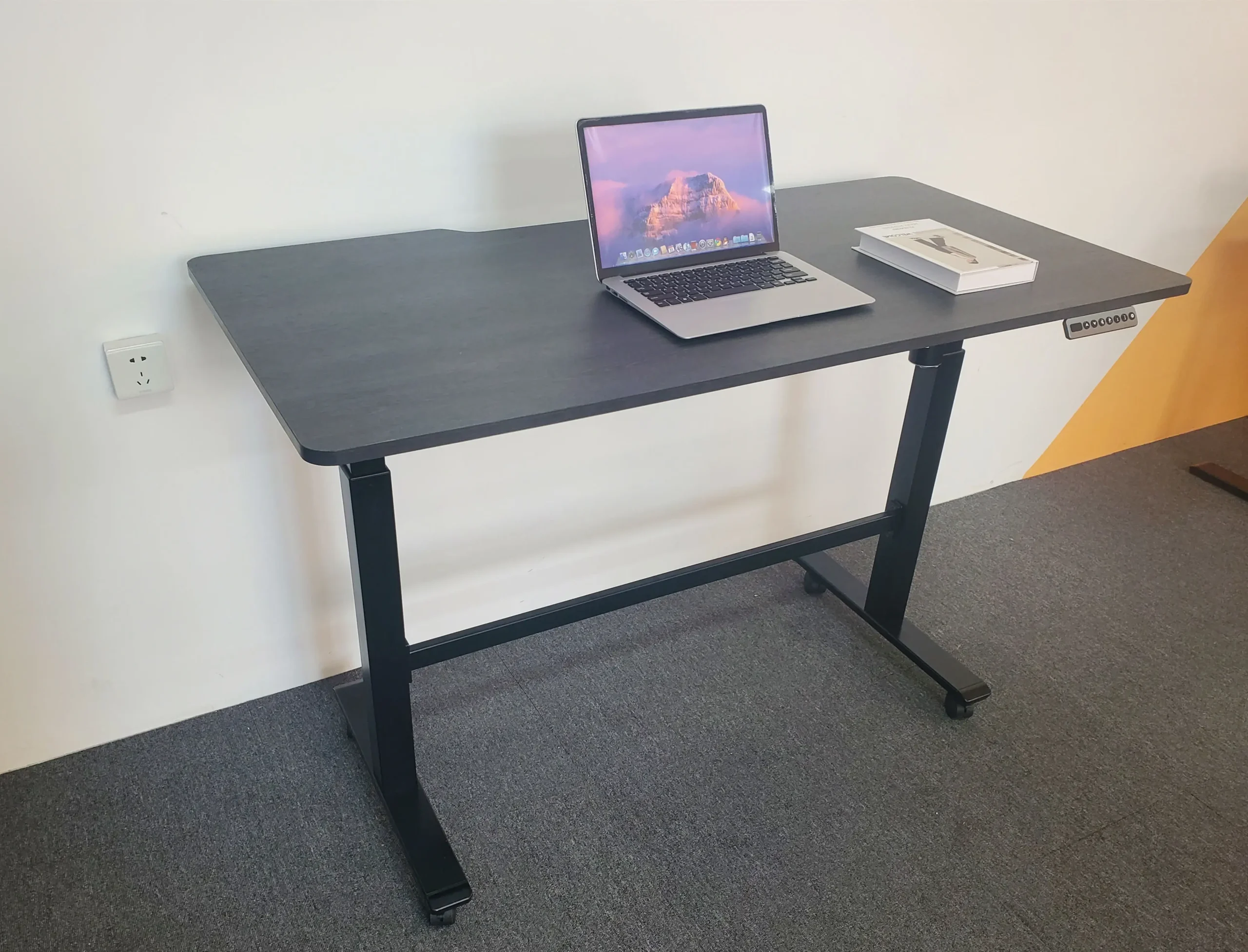Wholesale Modern Metal Home Office Desk Frame Adjustable Custom Single Dual Motor Electric Standing Desk Pack of 2